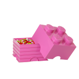 LEGO® úložný box 4 růžová