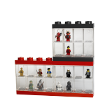 LEGO® sběratelská skříňka na 16 minifigurek - černá