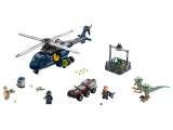 LEGO Jurassic World Pronásledování Bluea helikoptérou 75928