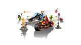 LEGO Ninjago Kaiova motorka s čepelemi a Zaneův sněžný vůz 70667