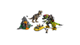 LEGO Jurassic World T. rex vs. Dinorobot 75938