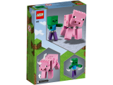 LEGO Minecraft Velká figurka: Prase s malou zombie 21157