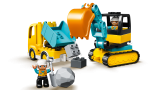 LEGO DUPLO Náklaďák a pásový bagr 10931