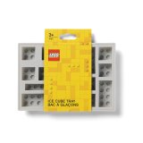 LEGO® Iconic silikonová forma na led - šedá