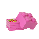 LEGO® úložný box 4 tmavě zelená