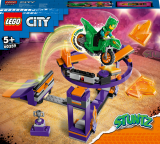 LEGO® City 60359 Kaskadérská výzva s rampou a obručí