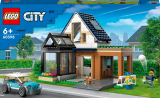 LEGO® City 60398 Rodinný dům a elektromobil